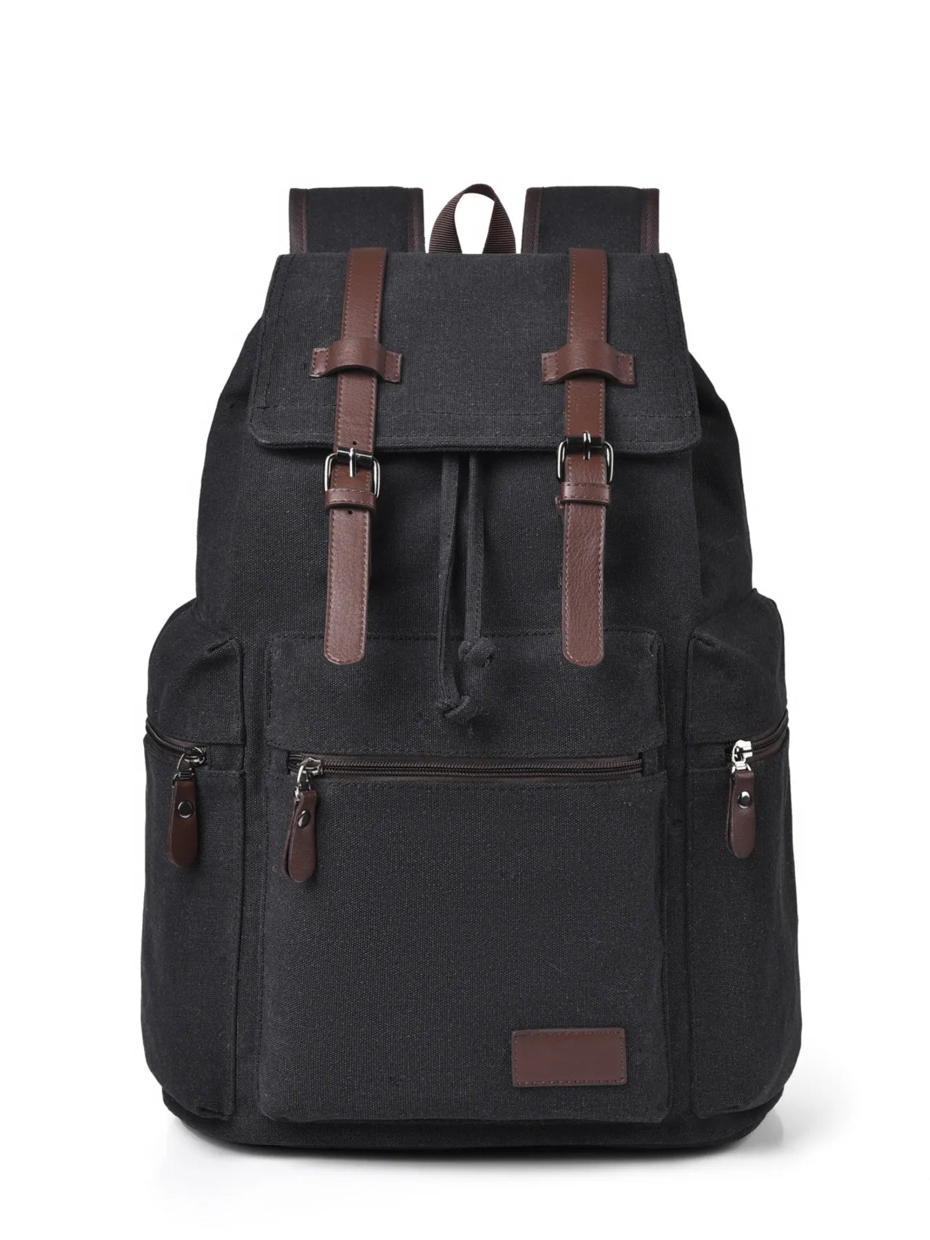 Canvas Backpack Bag with Buckle Straps Easy Apparels