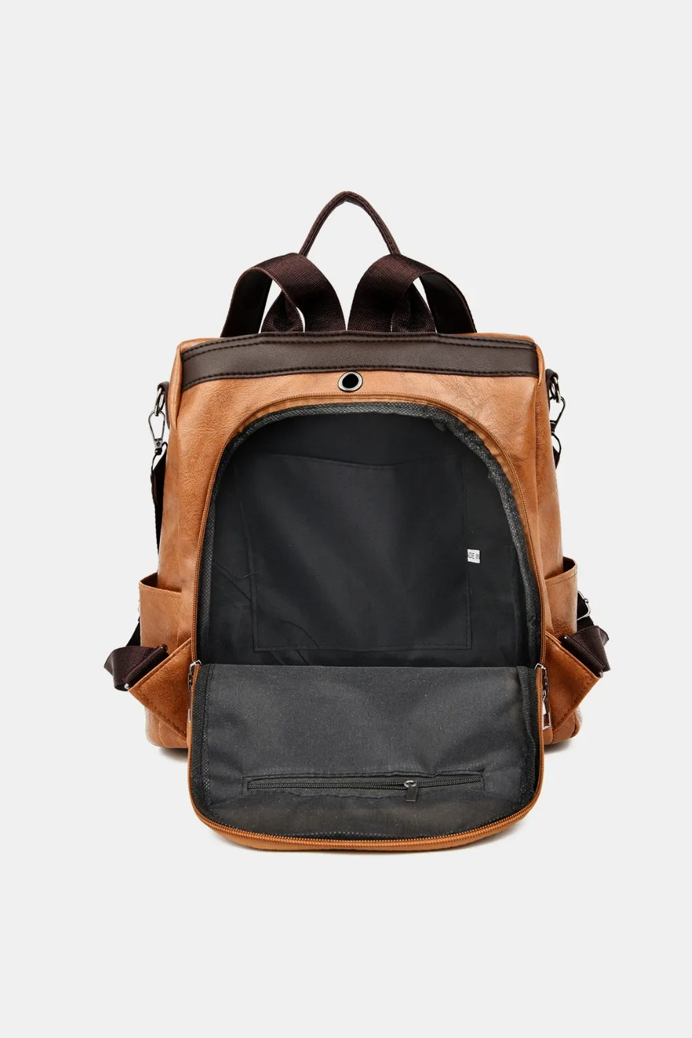 PU Leather Large Backpack Bag Easy Apparels