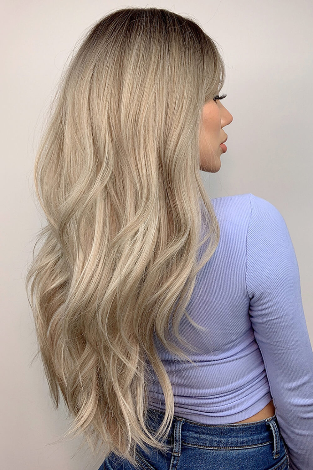 Full Machine Long Wave Wigs 26'' Easy Apparels