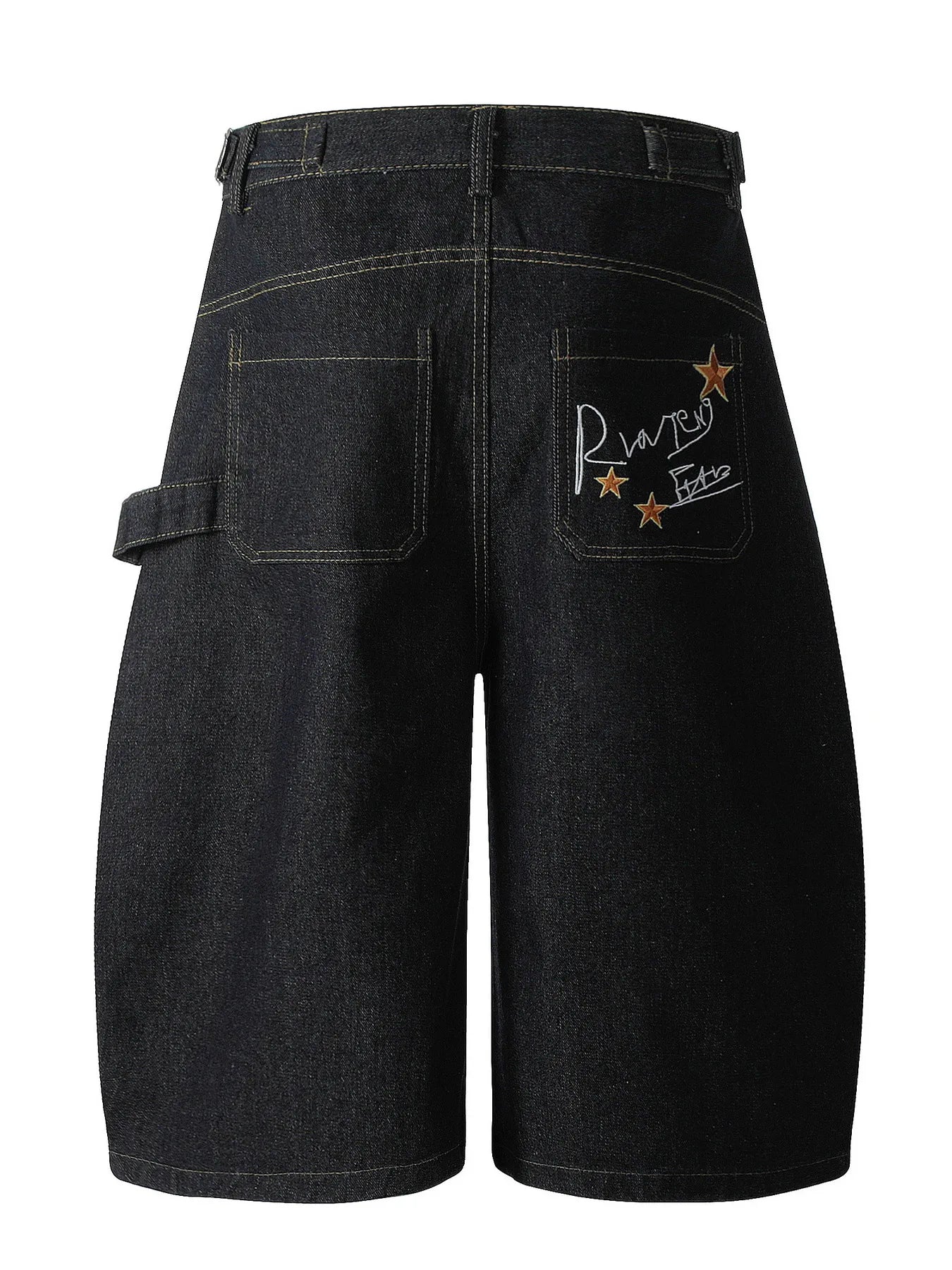 Men's Wide Leg Denim Shorts Easy Apparels