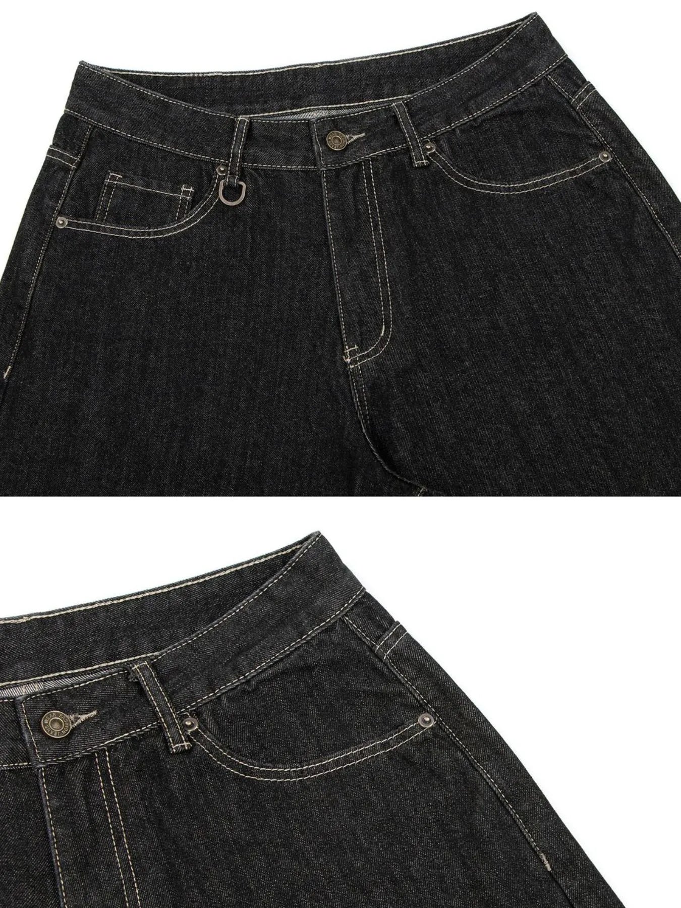 Men's Pocketed Loose Fit Denim Shorts Easy Apparels