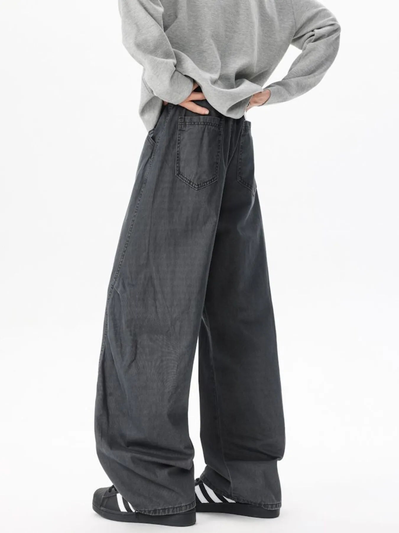 Men's Wide Leg Jeans Easy Apparels