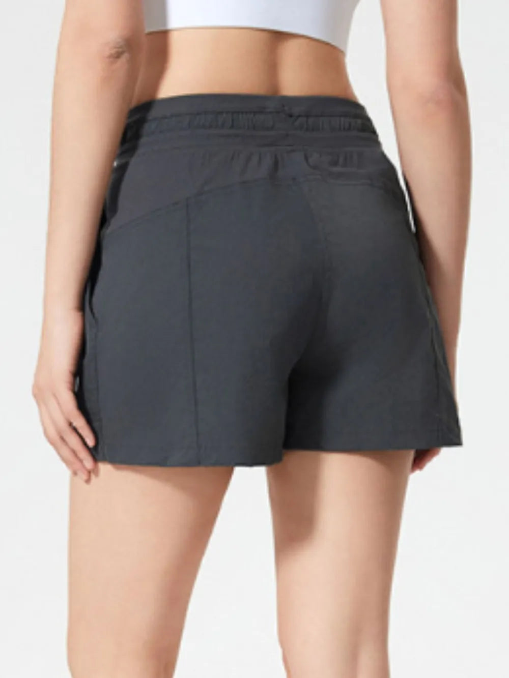 Millennia Drawstring Active Shorts with Pockets Easy Apparels
