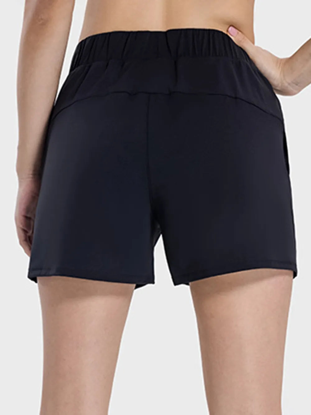Millennia Elastic Waist Active Shorts Easy Apparels