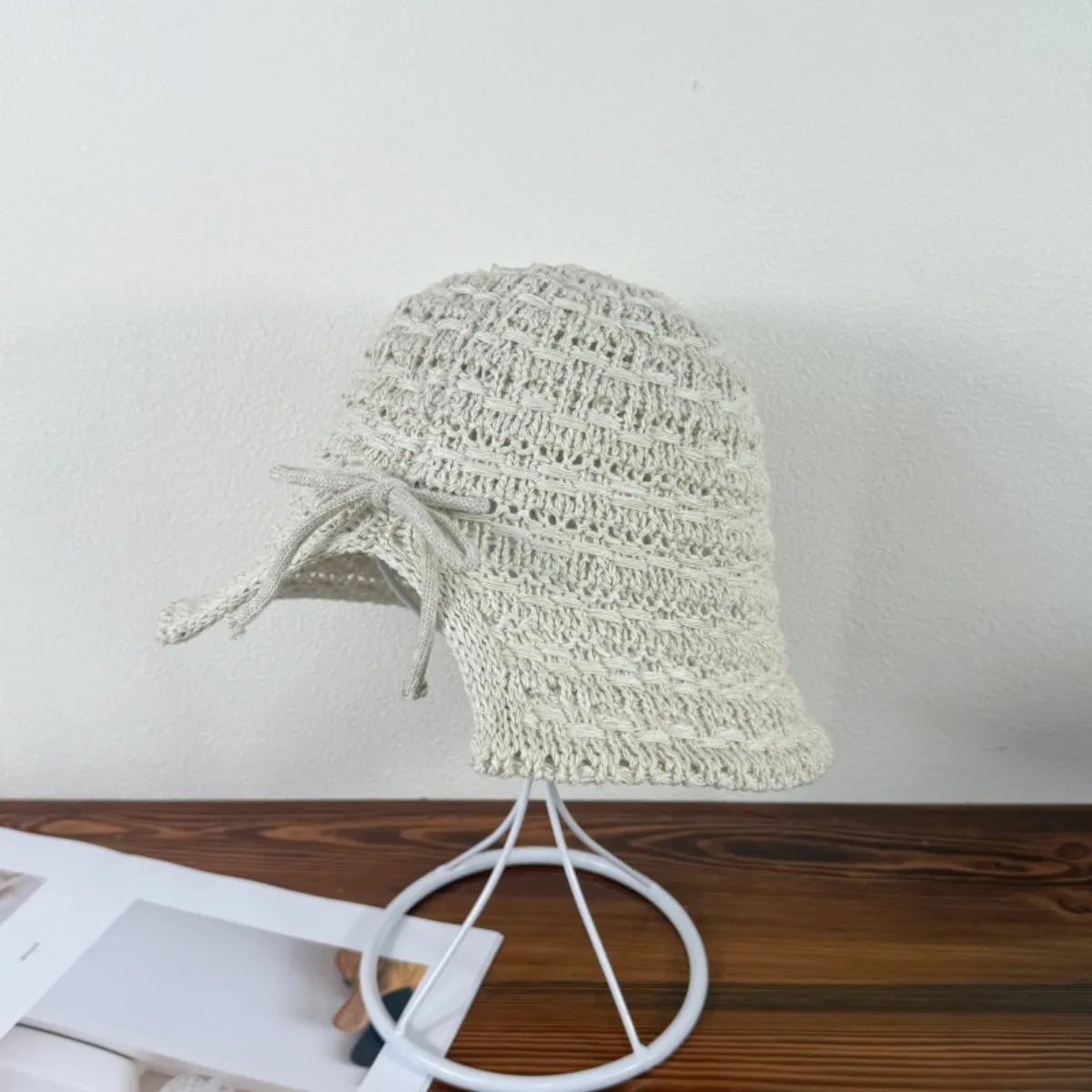 Crochet Bucket Hat with Drawstring Easy Apparels