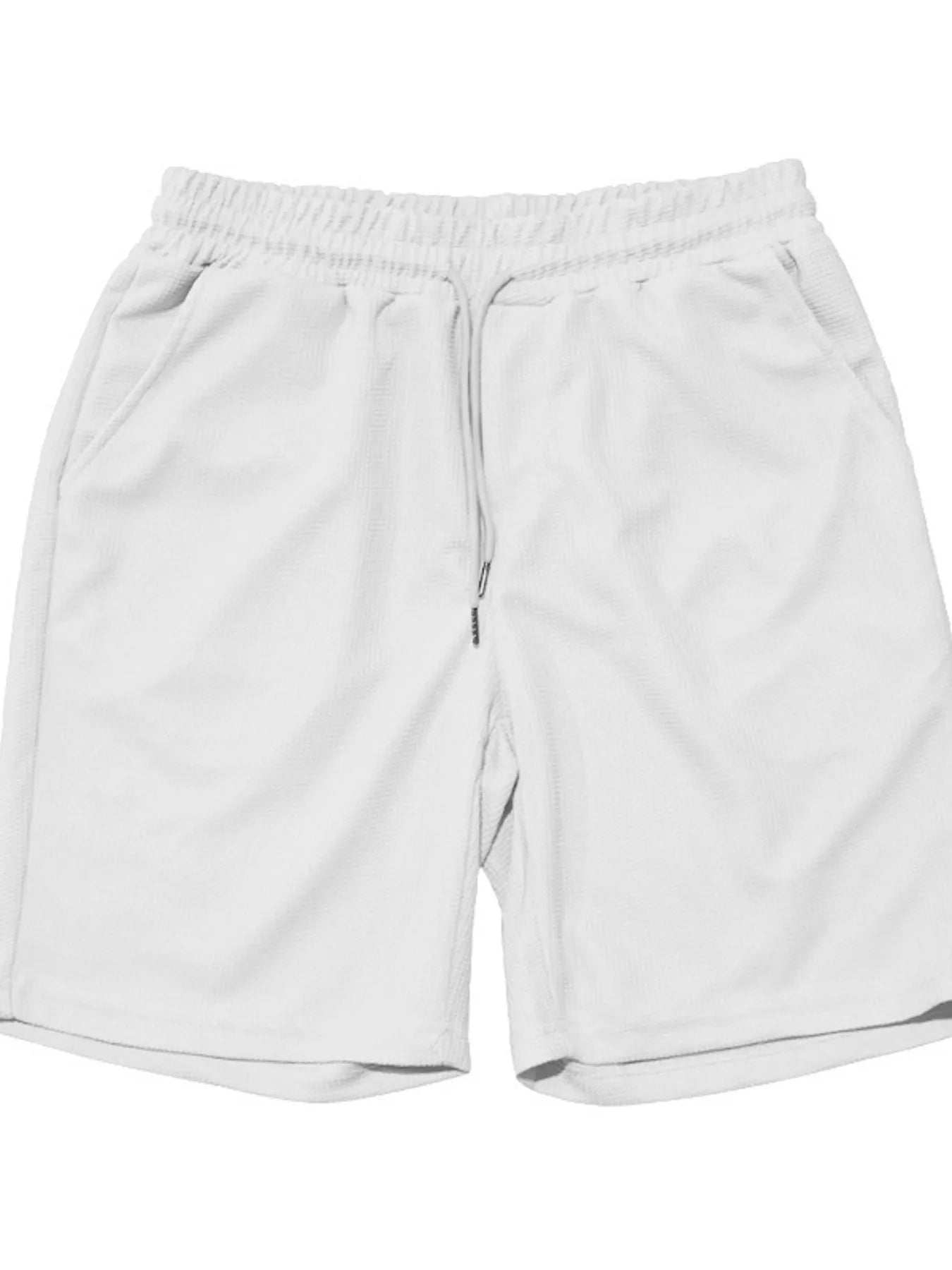 Men's Full Size Round Neck Short Sleeve Top and Shorts Set Plus Size Easy Apparels