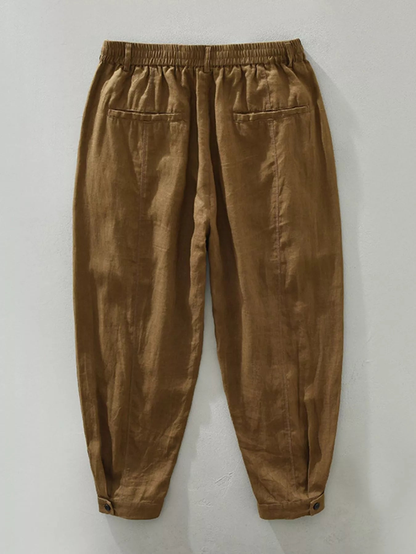 Men's Plus Size Drawstring Wide Leg Pants Easy Apparels