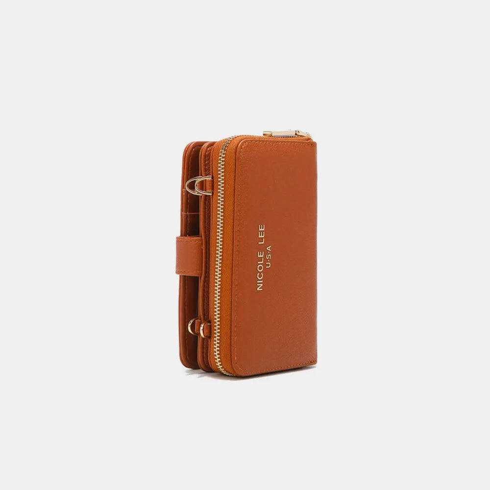 Nicole Lee USA 2 Piece Phone Case Crossbody Wallet Easy Apparels