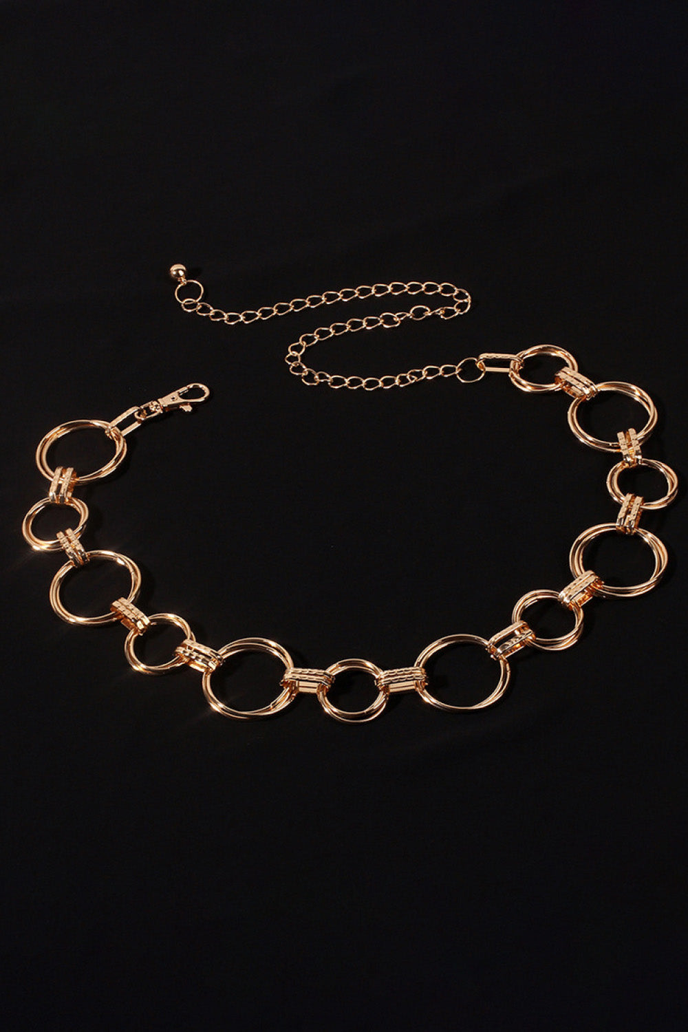 Alloy Chain Circle Shape Belt Easy Apparels