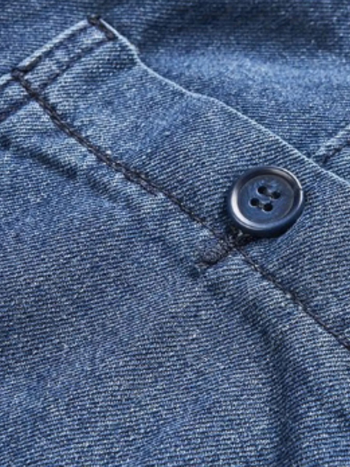 Men's Pocketed Denim Shorts Easy Apparels