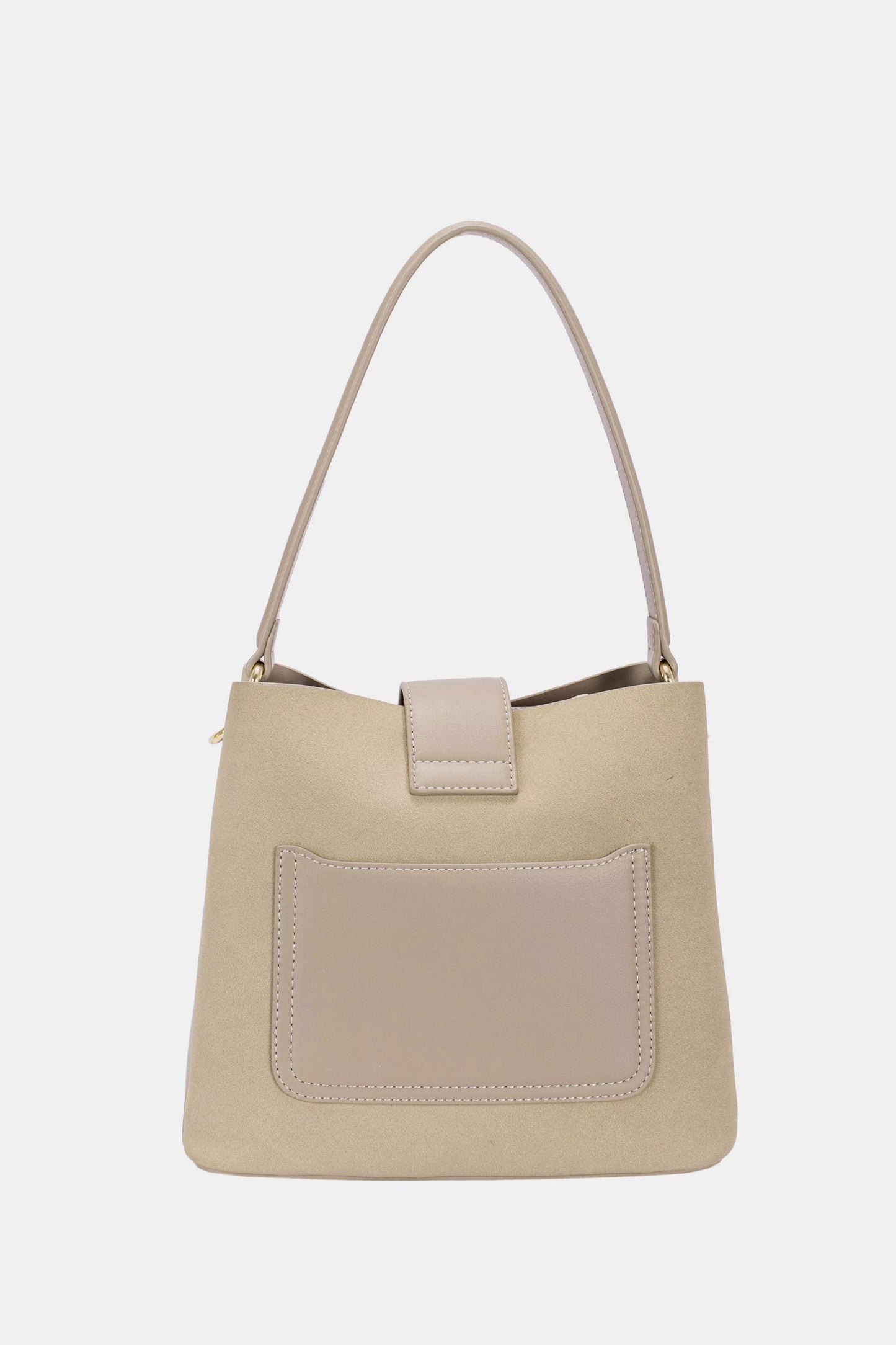 David Jones Leather Trim Shoulder Bag Easy Apparels