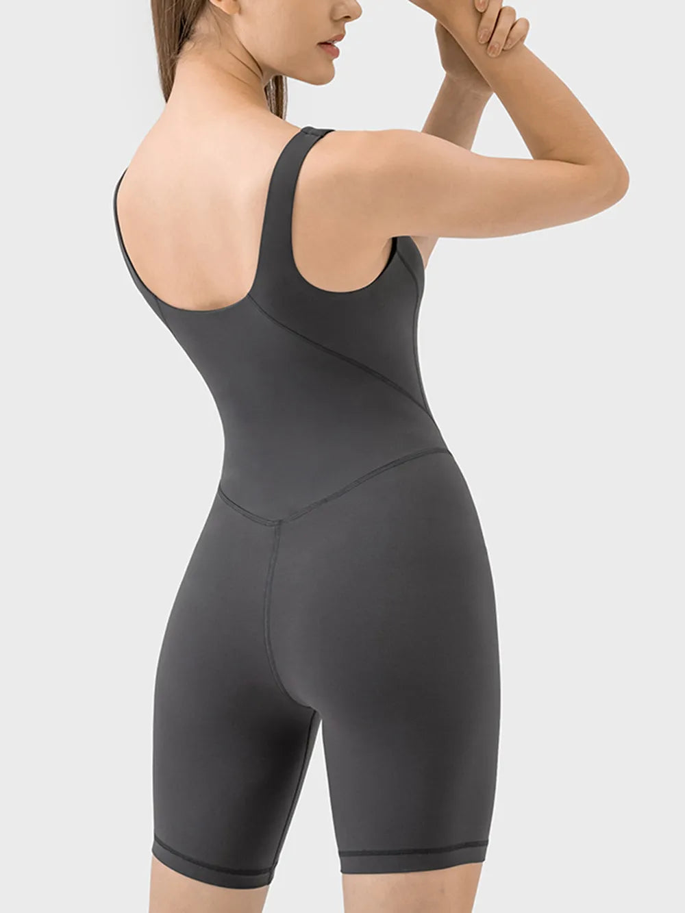 Millennia Wide Strap Active Romper Easy Apparels