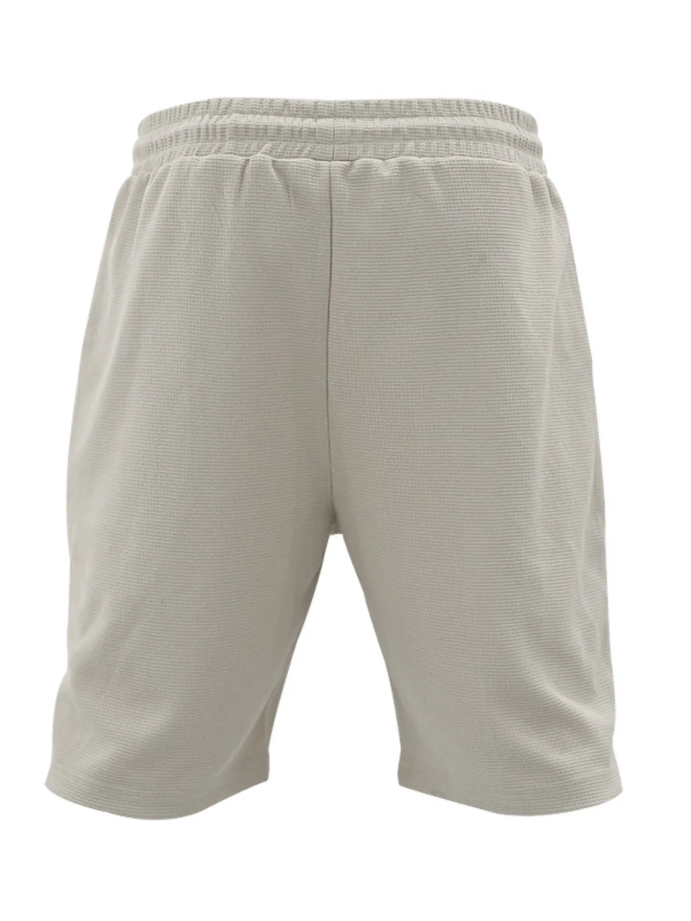 Men's Full Size Round Neck Tee and Shorts Set Plus Size Easy Apparels