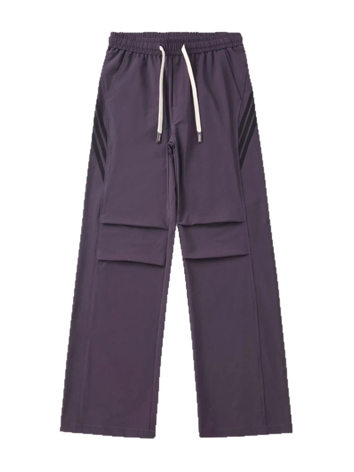 Men's Drawstring Ruched Pants with Side Stripes Easy Apparels