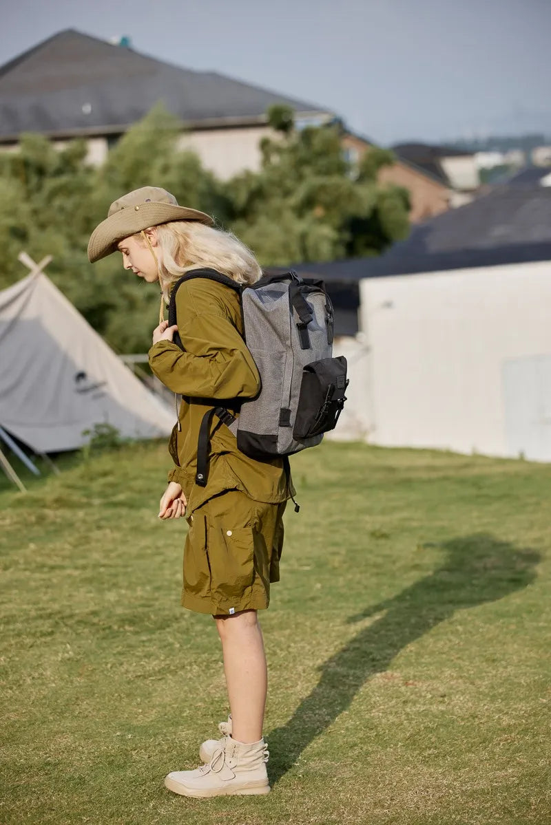 Himawari Waterproof Canvas Backpack Bag with Handles Easy Apparels