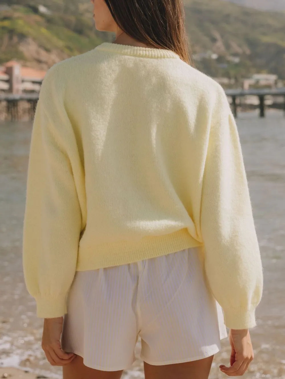 Button Down Long Sleeve Cardigan Easy Apparels