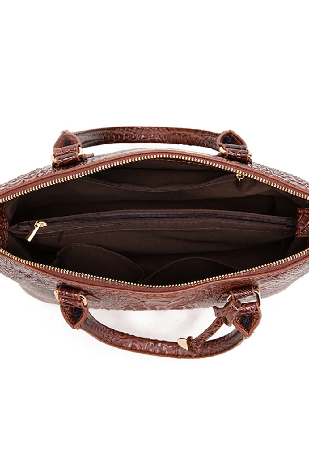 Gradient PU Leather Handbag Easy Apparels
