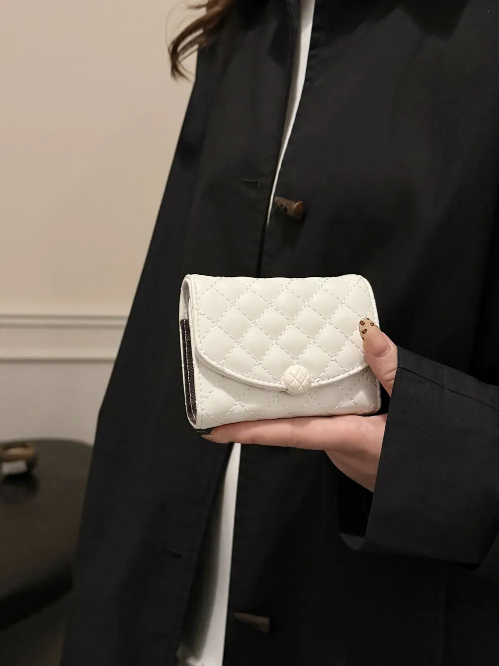 PU Leather Solid Color Wallet Easy Apparels