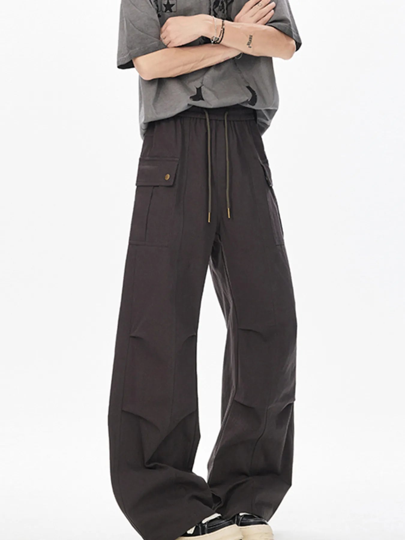 Men's Drawstring Cargo Pants Easy Apparels