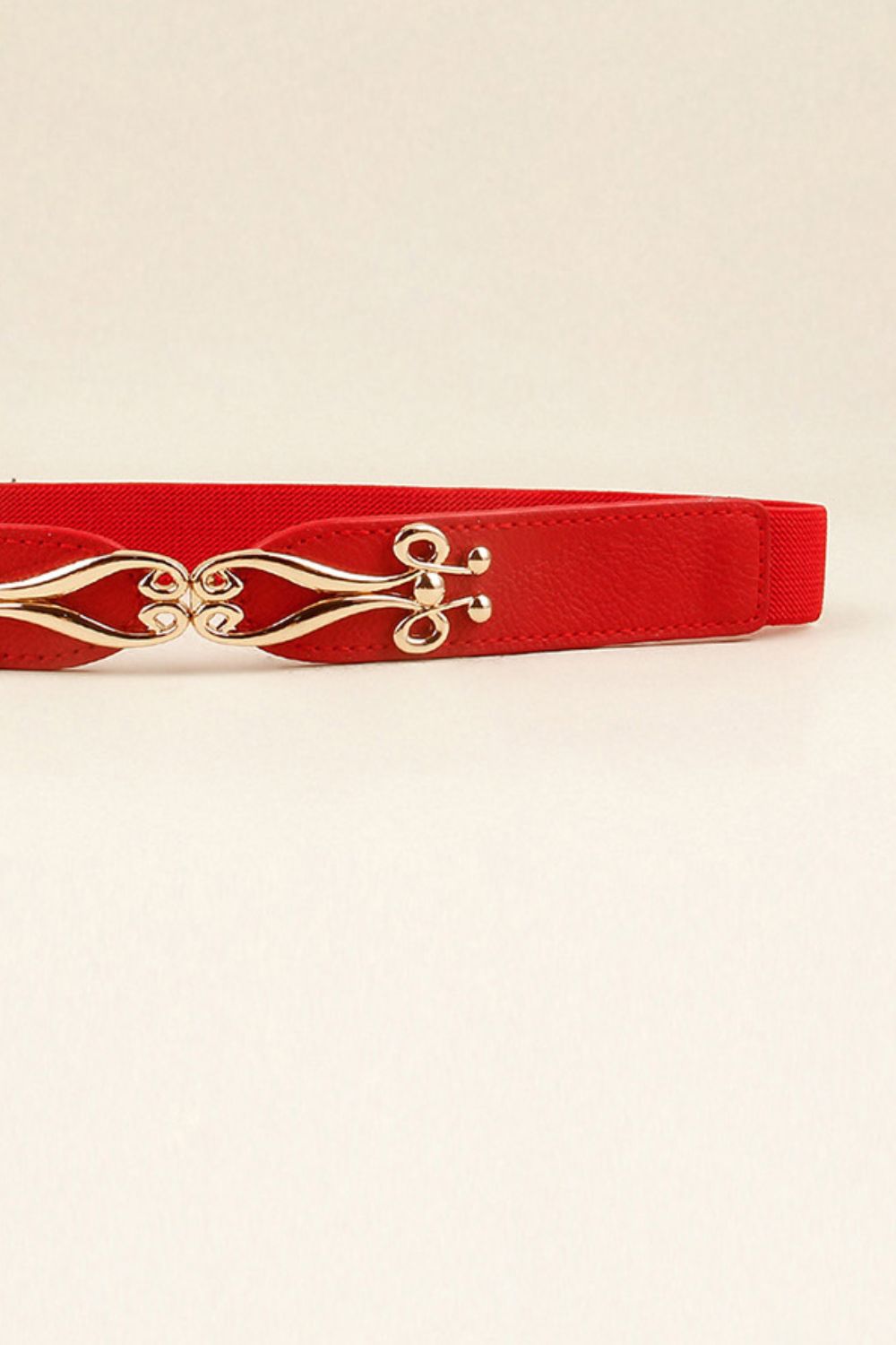 Alloy Buckle Elastic Belt Easy Apparels