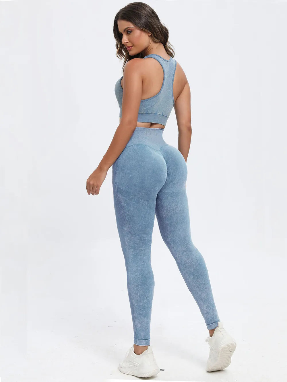 Scoop Neck Wide Strap Top and Pants Active Set Easy Apparels