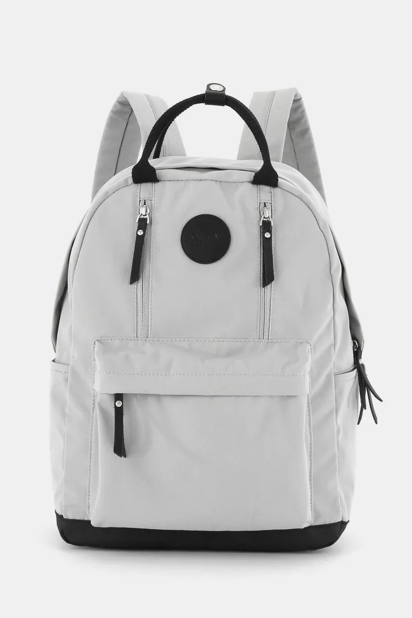 Himawari Waterproof Backpack Bag with Multilayer Pockets Gray One Size Easy Apparels