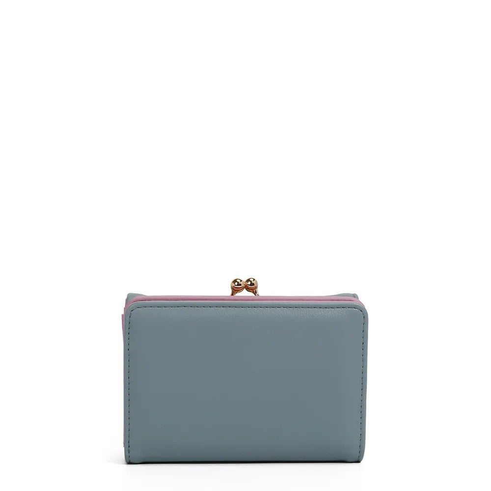 Nicole Lee USA Vegan Leather Trifold Wallet Easy Apparels
