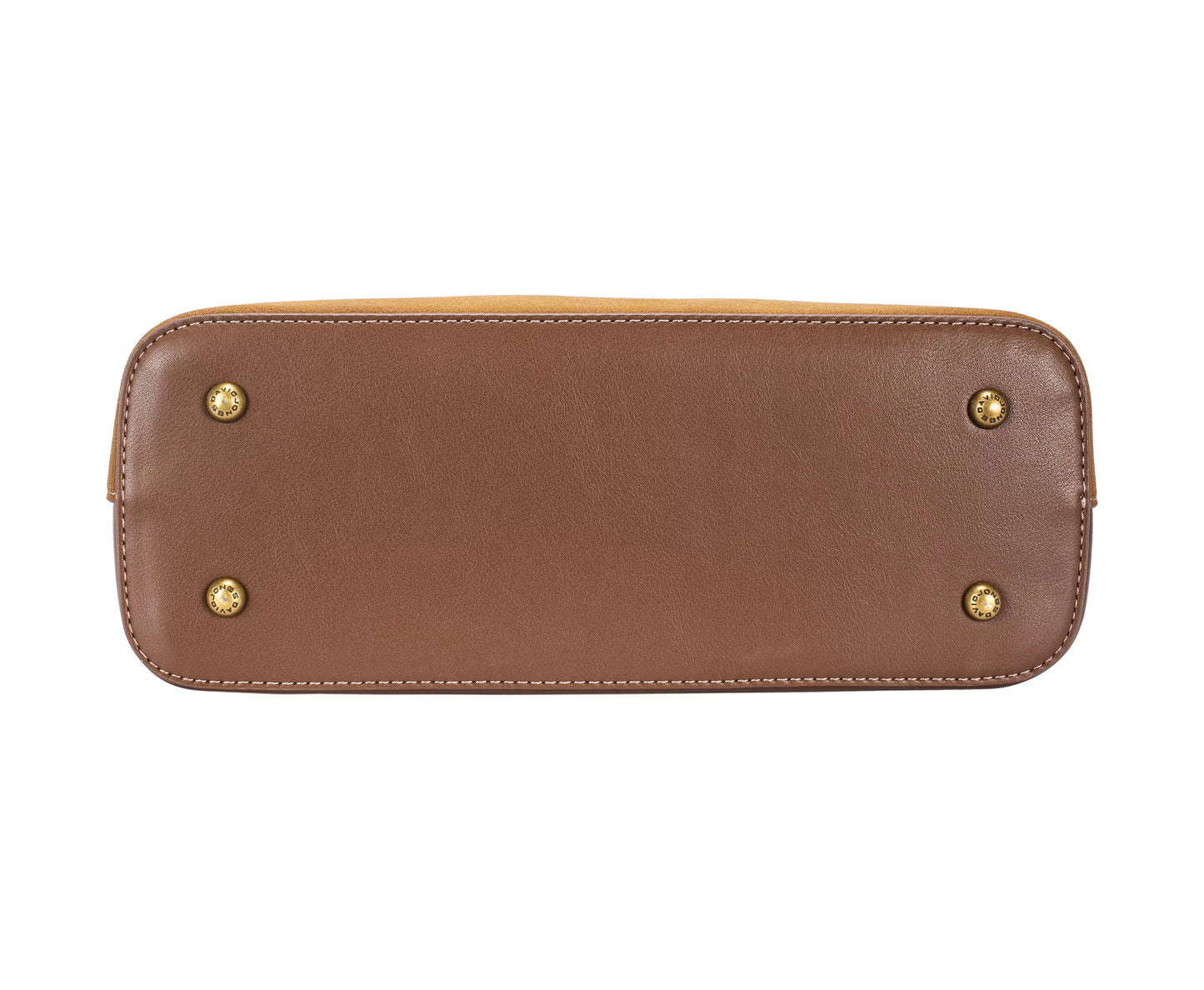 David Jones Two Tone Leather Shoulder Bag with Adjustable Strap Easy Apparels