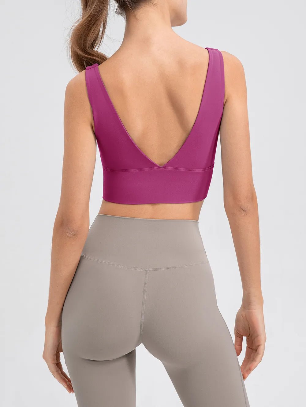 Scoop Neck Wide Strap Active Tank Easy Apparels