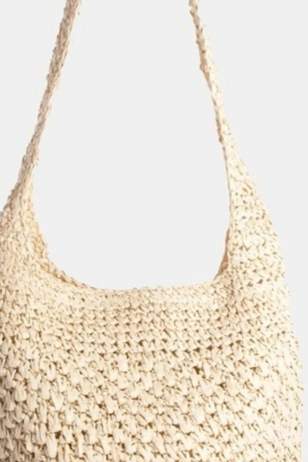 Fame Intricate Braided Hobo Shoulder Bag Easy Apparels