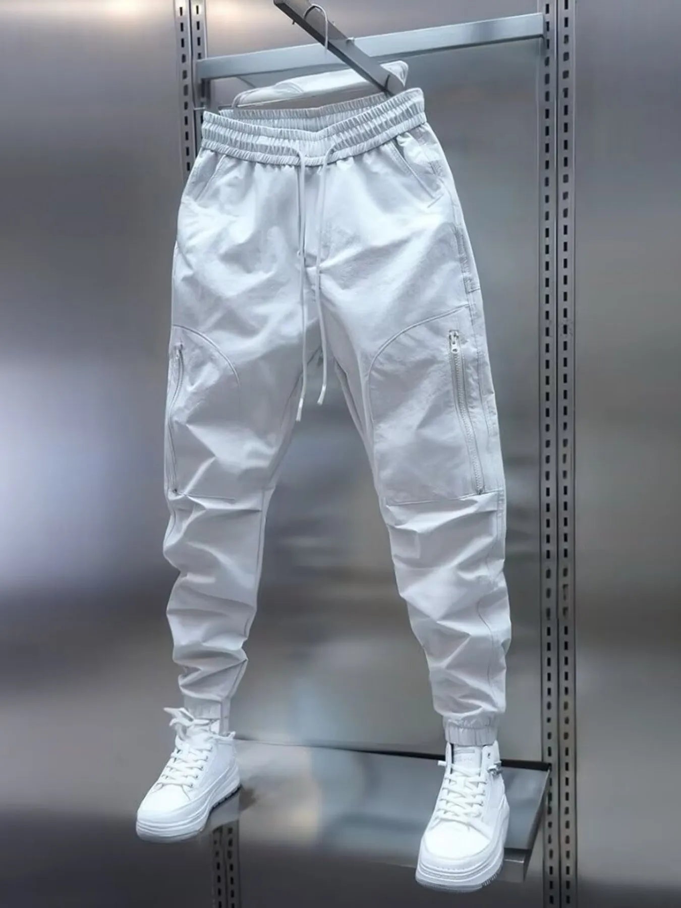 Men's Plus Size Elastic Waist Joggers Easy Apparels