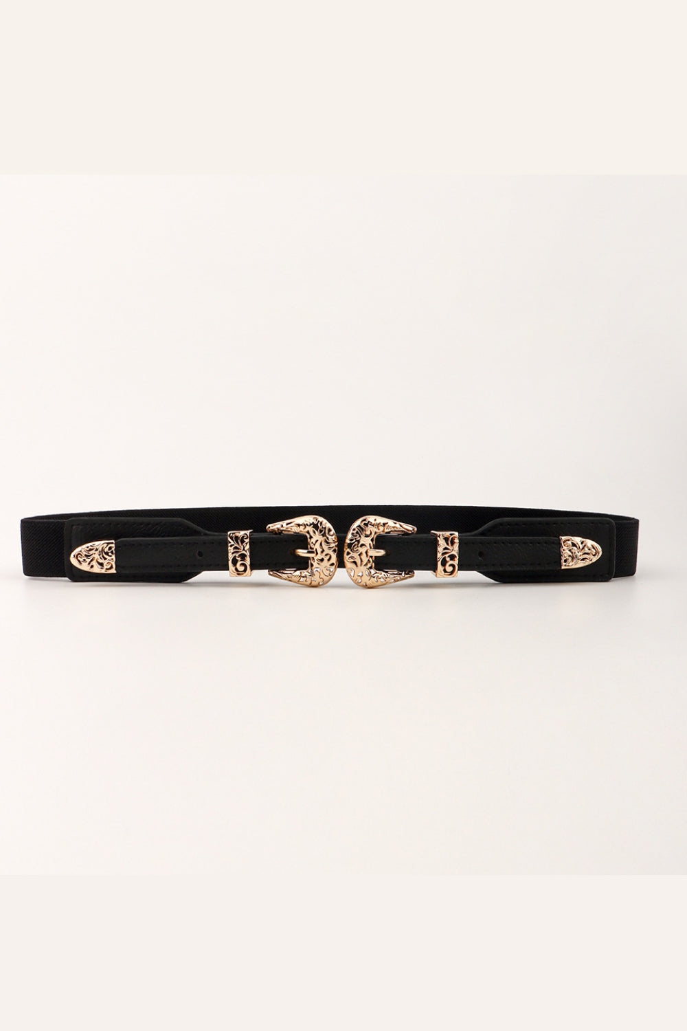 Double Buckle Elastic Belt Easy Apparels