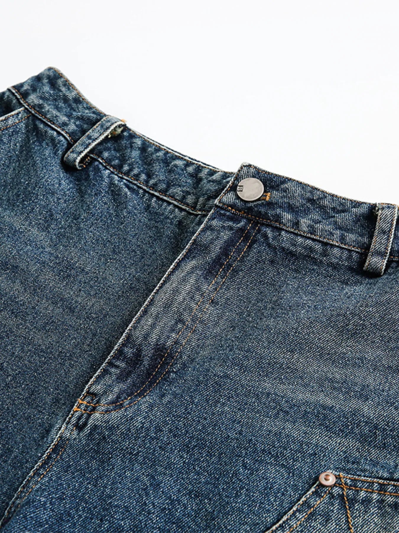 Men's Wash Denim Shorts Easy Apparels