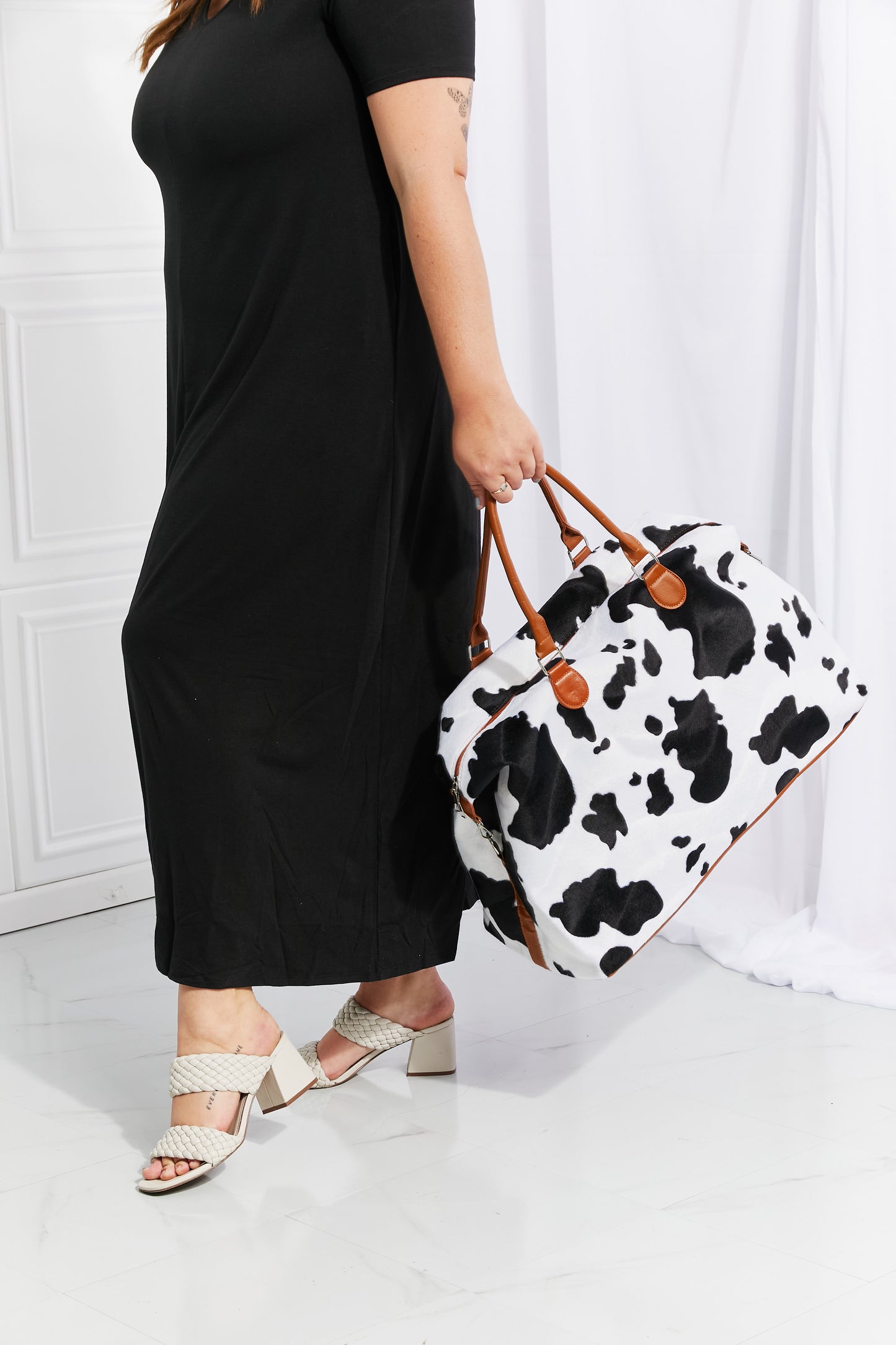 Animal Print Plush Weekender Bag Easy Apparels