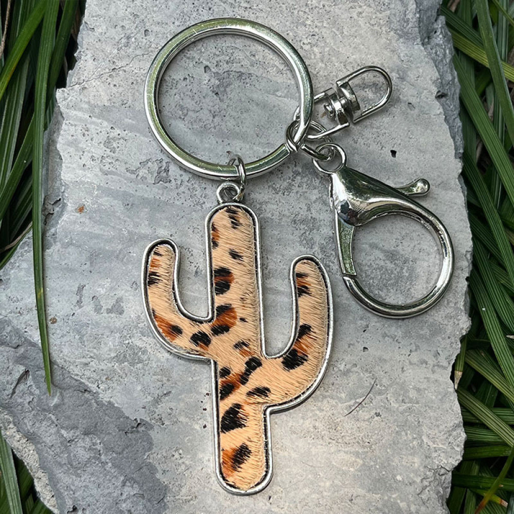 Cactus Shape Key Chain Style D One Size Easy Apparels