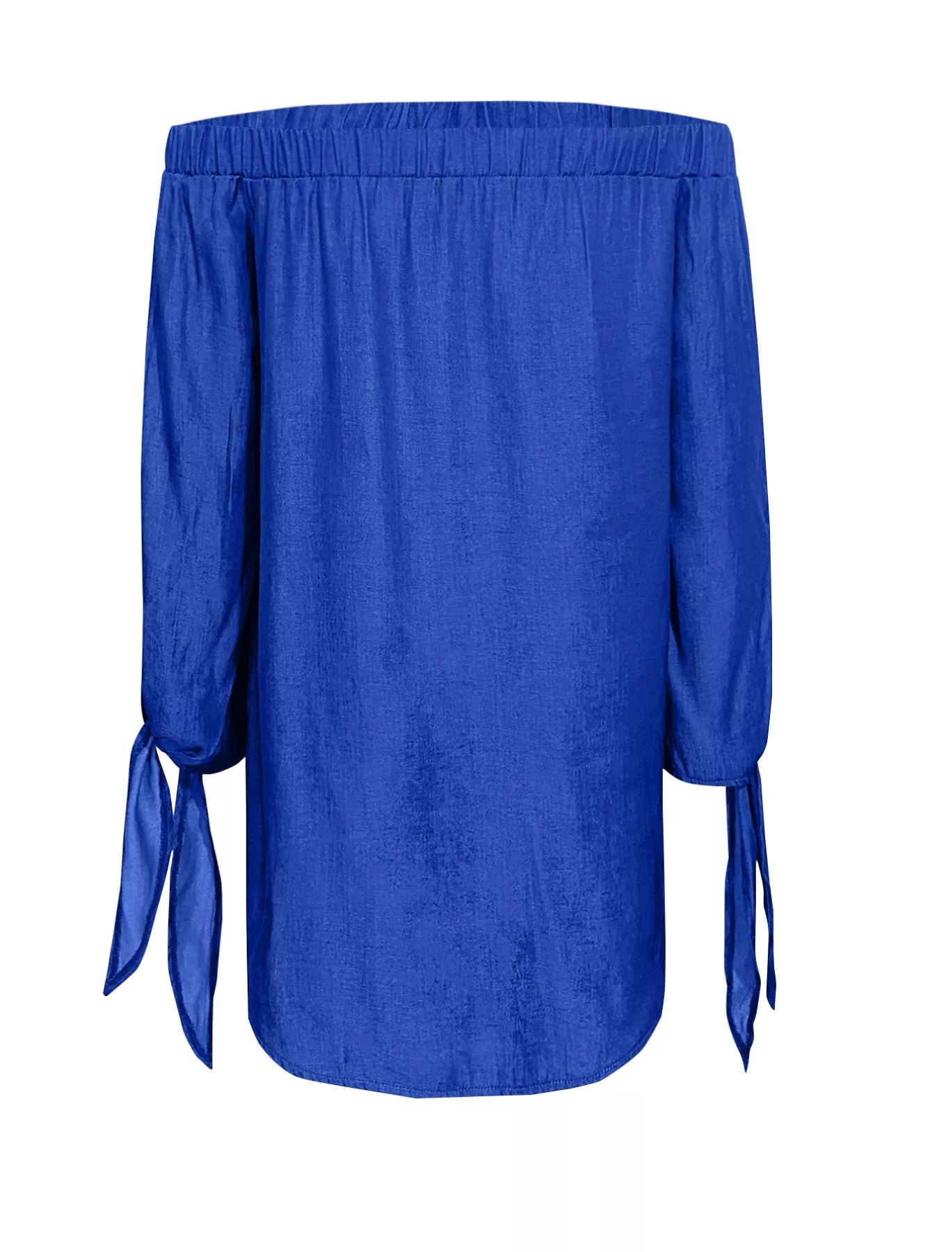 Off-Shoulder Casual Mini Dress Easy Apparels