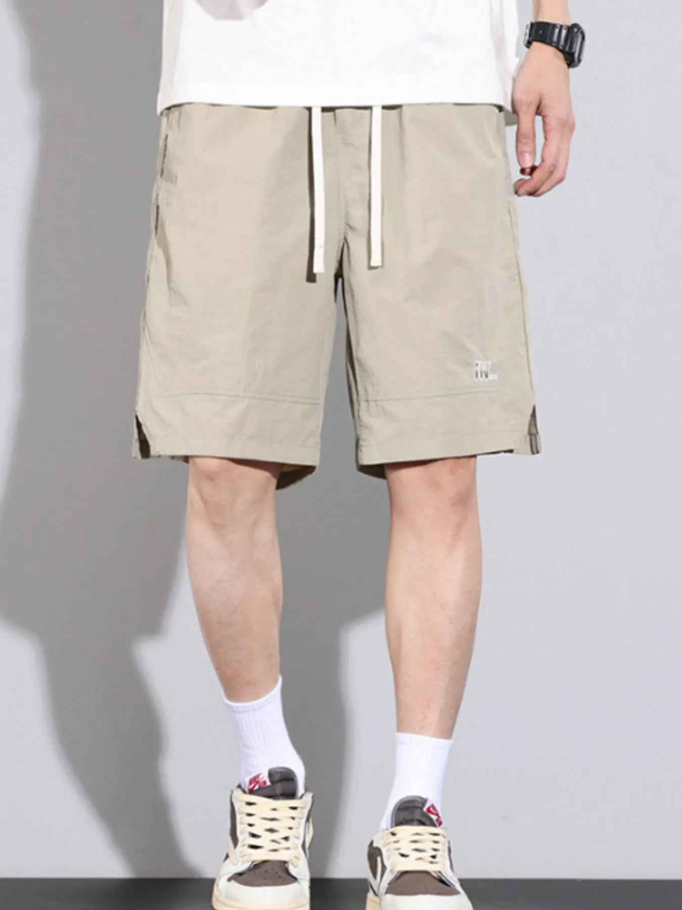 Men's Plus Size Drawstring Basketball Shorts with Side Pockets Easy Apparels