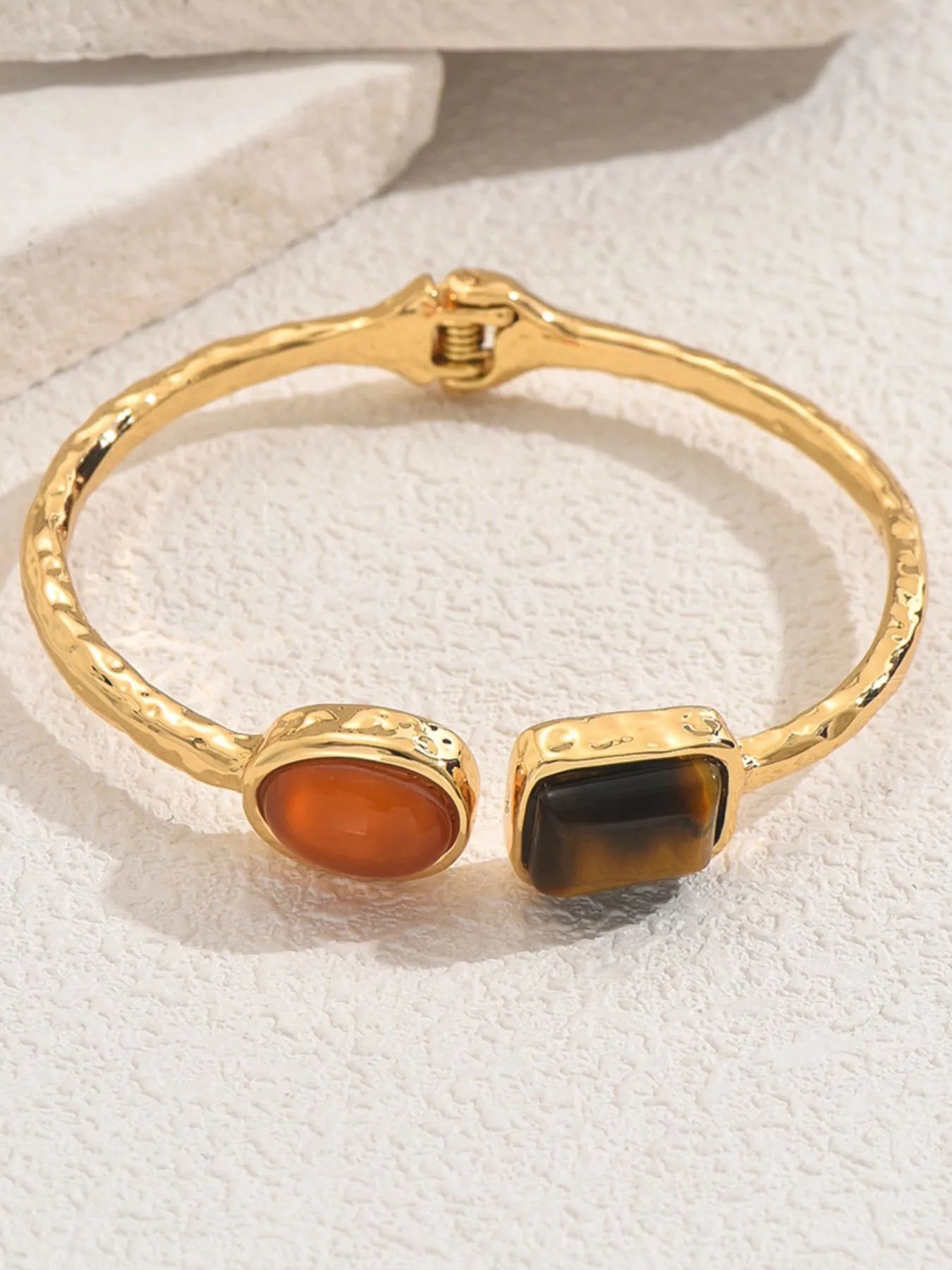18K Gold-Plated Geometric Open Bracelet Easy Apparels