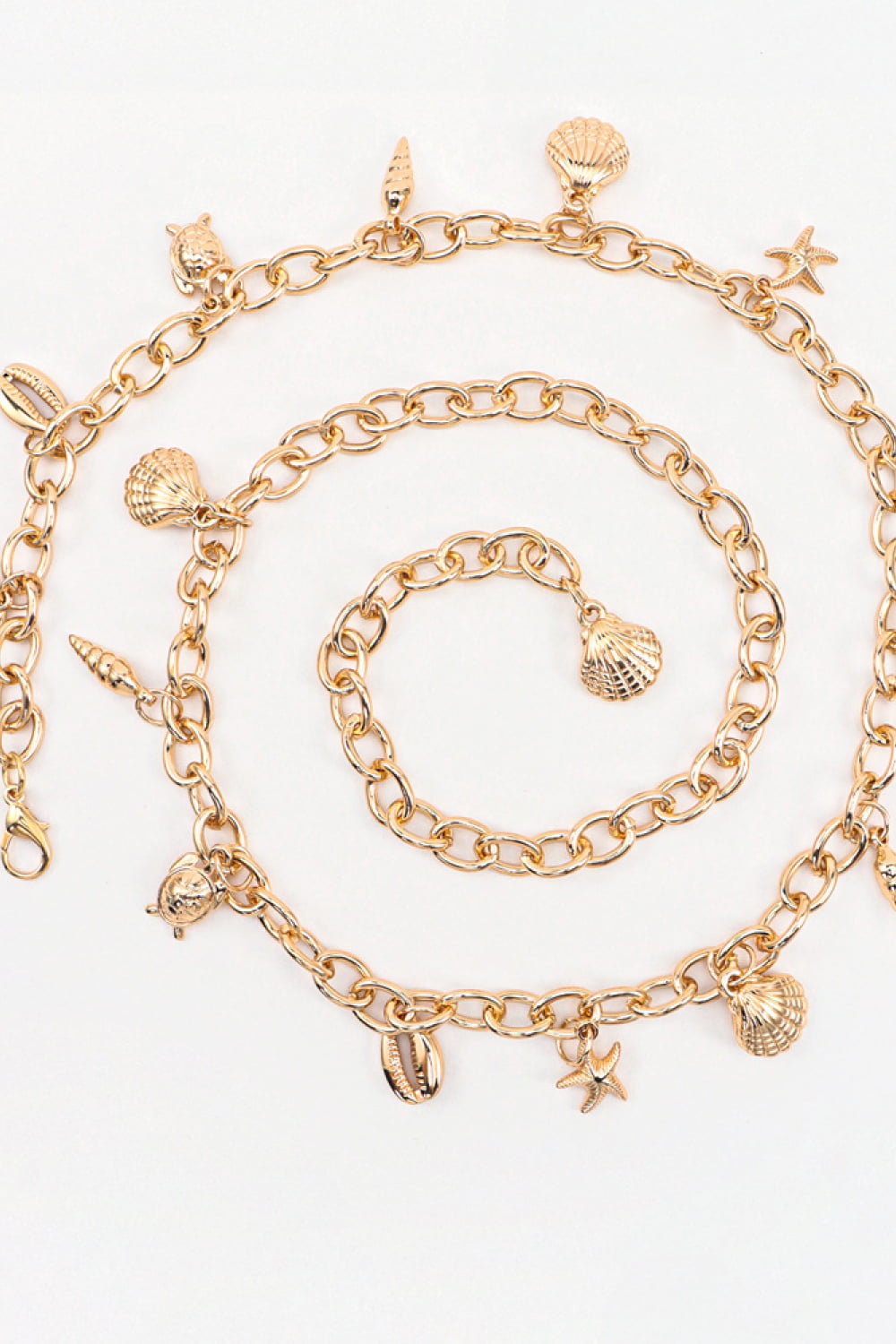 Ocean Element Charm Chain Belt Easy Apparels