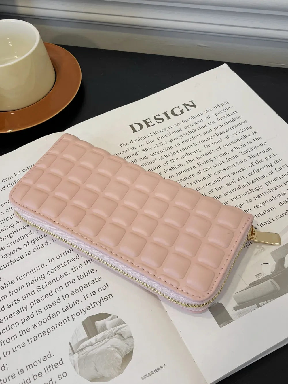 PU Leather Solid Color Wallet Easy Apparels