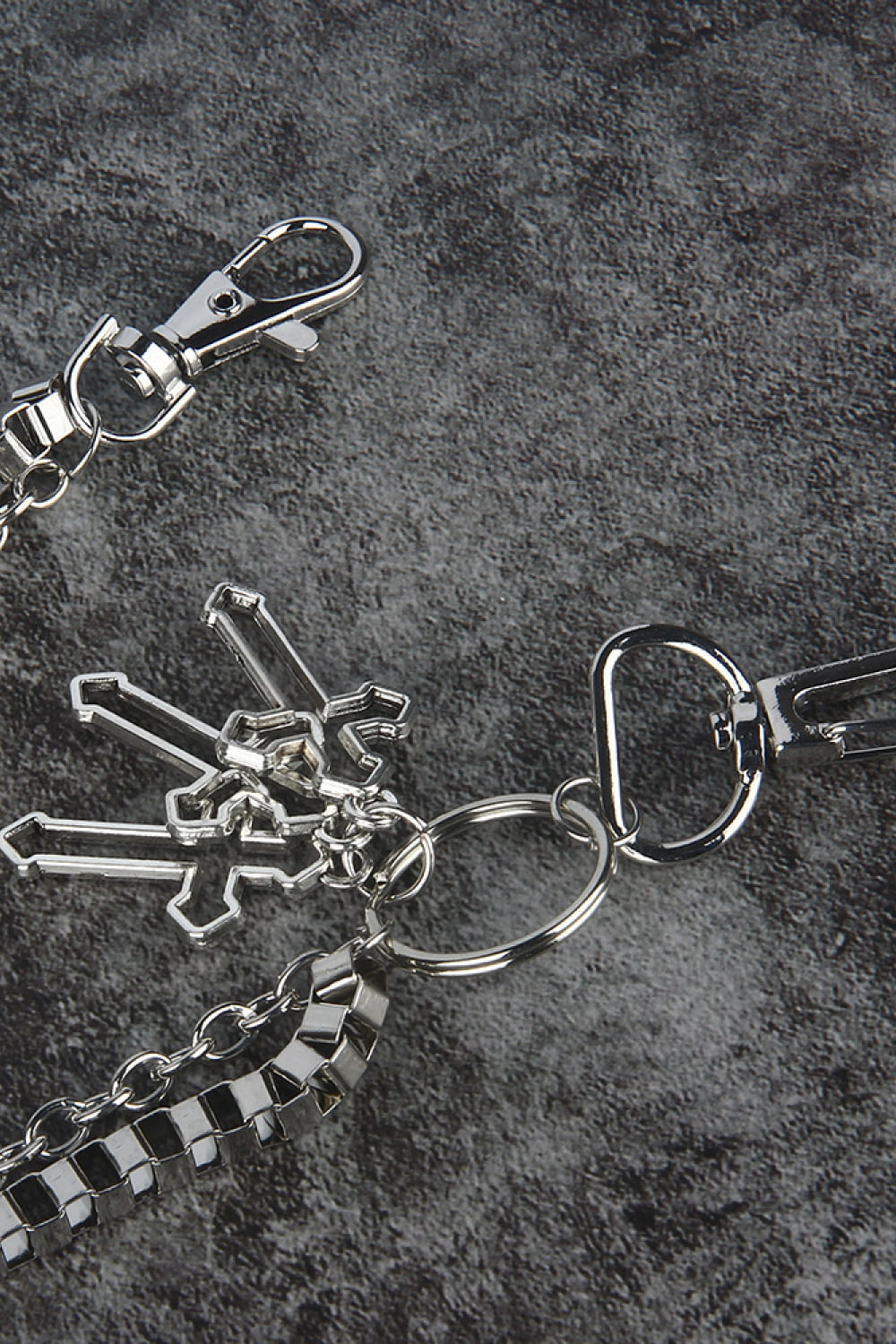 Double-Layered Cross Waist Chain Easy Apparels