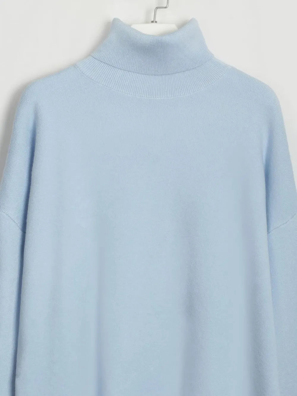 Turtleneck Long Sleeve Top and Drawstring Pants Sweater Set Easy Apparels