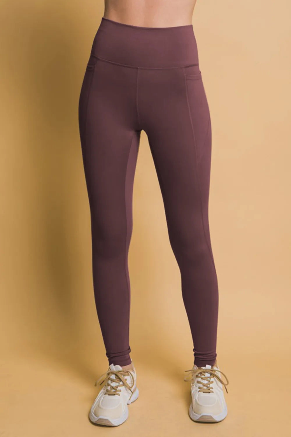 Love Tree High Waist Leggings with Side Pockets Easy Apparels