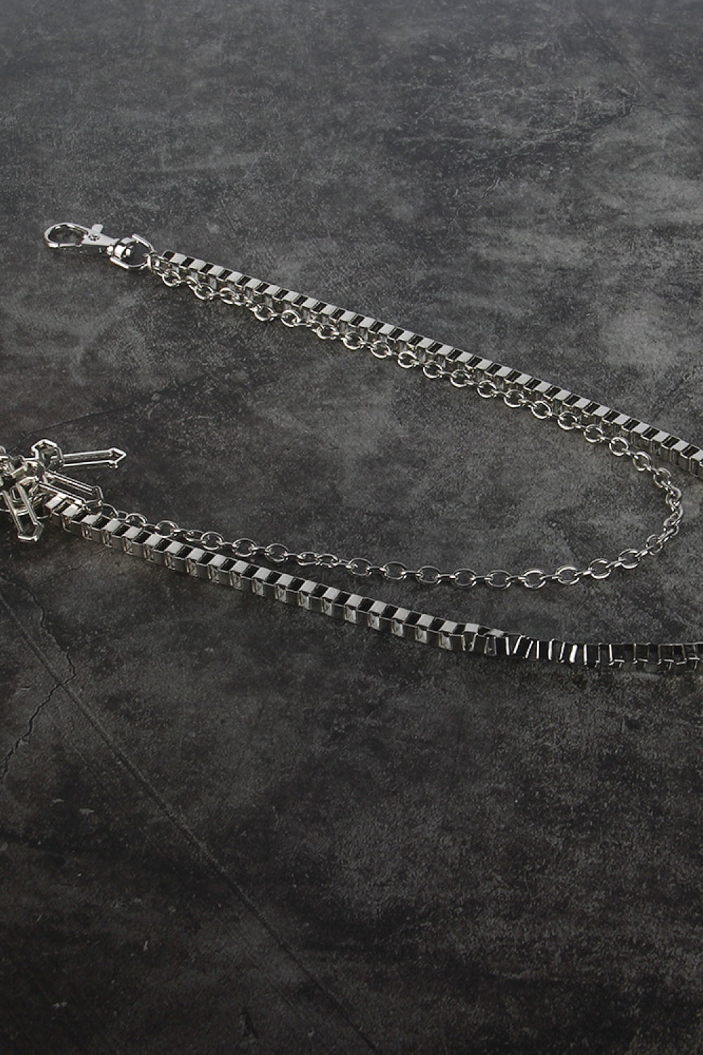 Double-Layered Cross Waist Chain Easy Apparels
