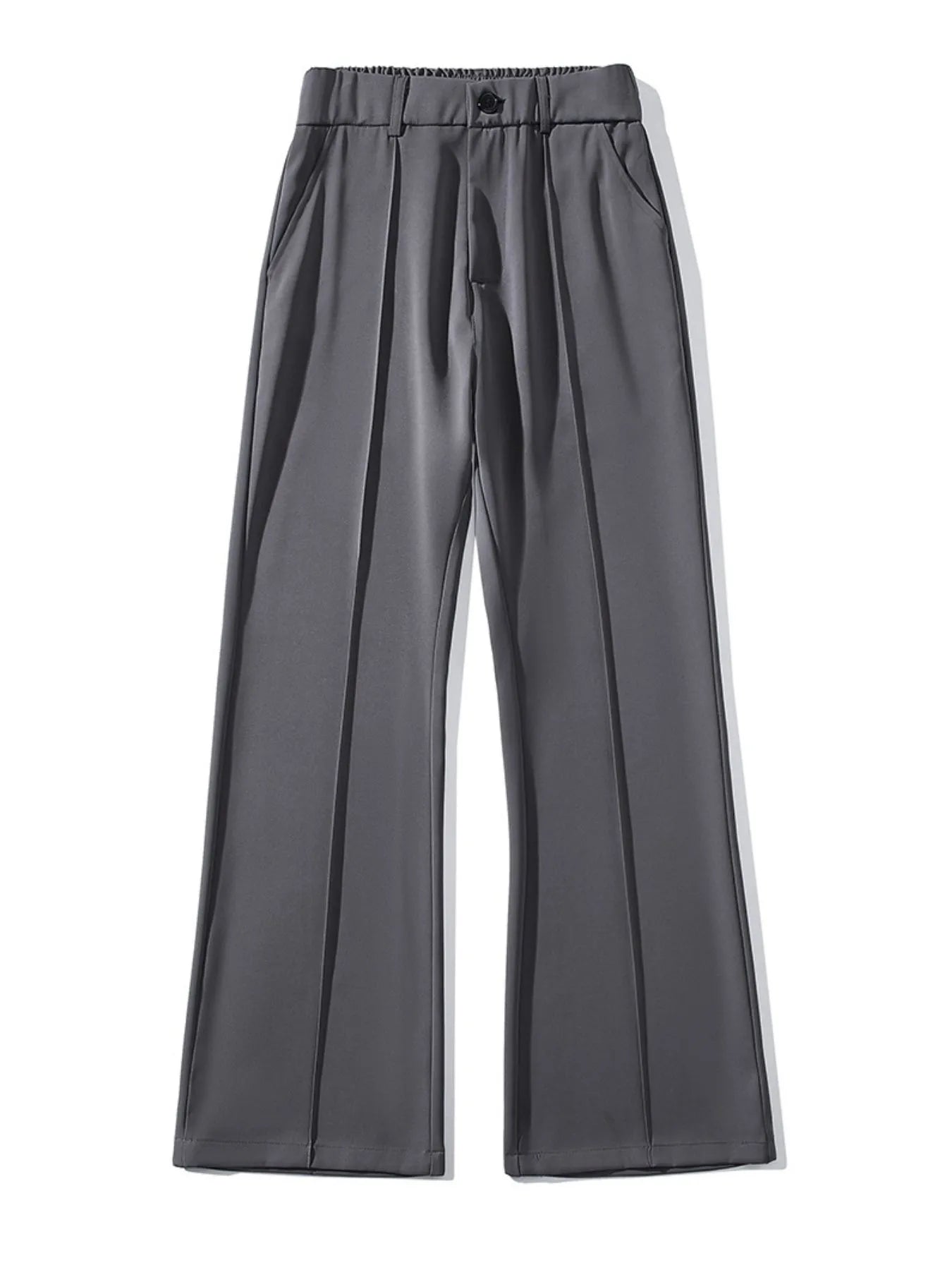 Men's Full Size High-Waisted Wide-Leg Pants Plus Size Easy Apparels