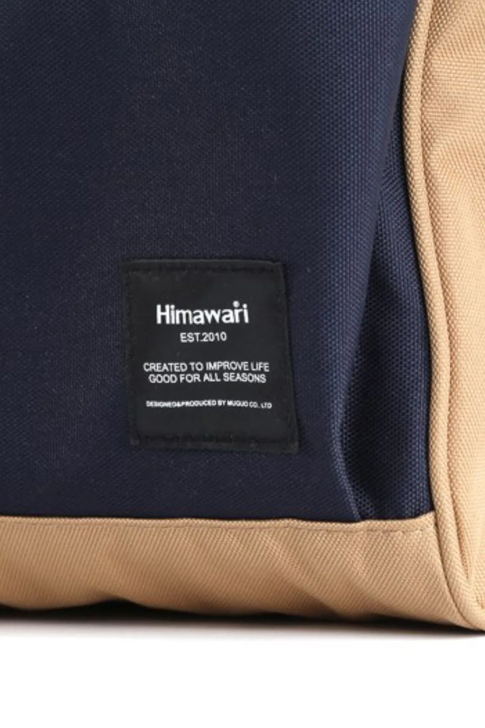 Himawari Contrast Waterproof Backpack Bag with Reinforced Edges Easy Apparels