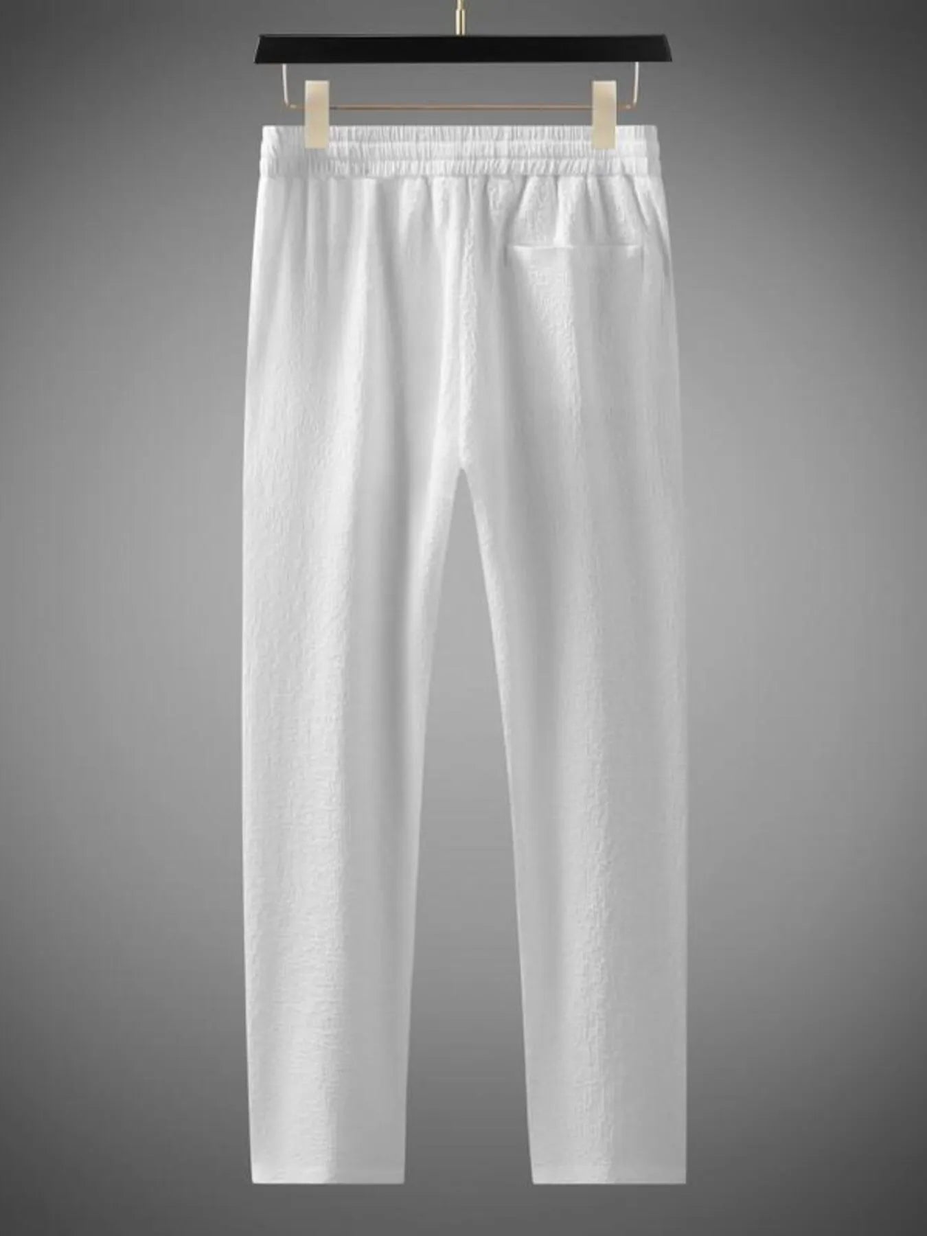 Men's Plus Size Button Up Short Sleeve Top and Pants Set Easy Apparels