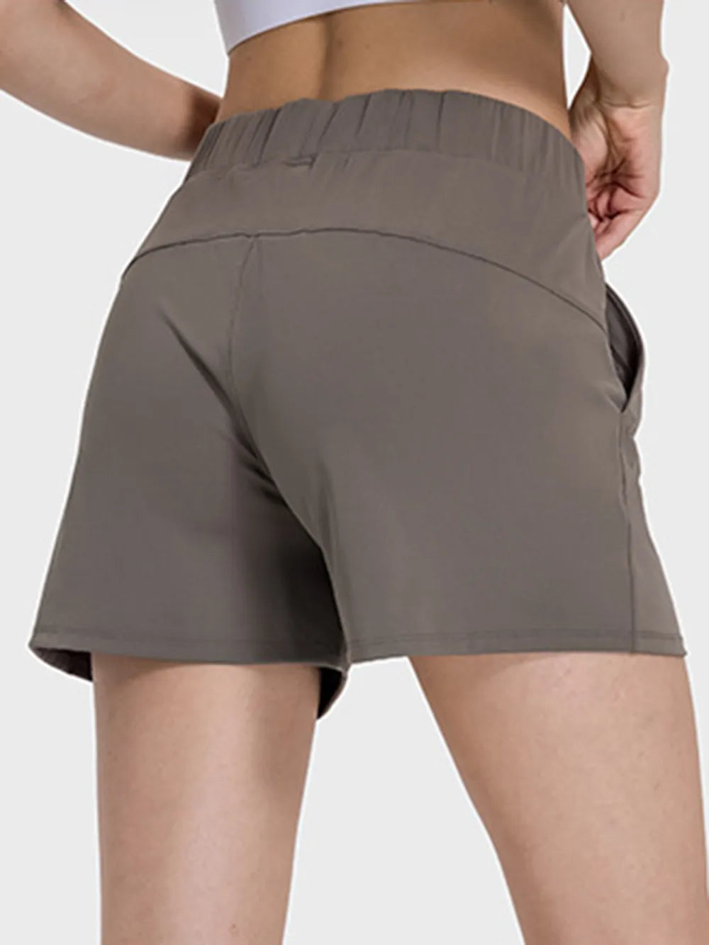 Millennia Elastic Waist Active Shorts Easy Apparels
