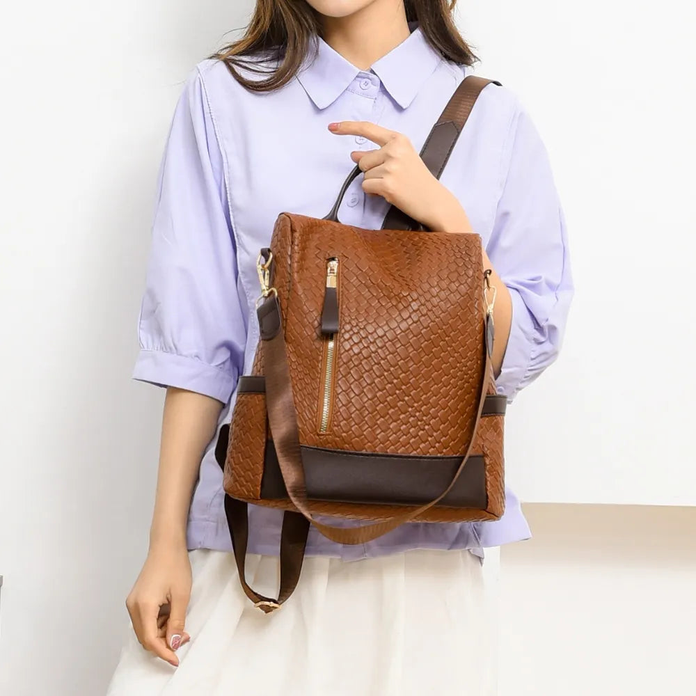 PU Leather Backpack Bag Easy Apparels