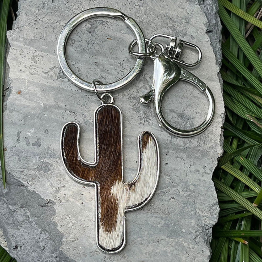 Cactus Shape Key Chain Style C One Size Easy Apparels